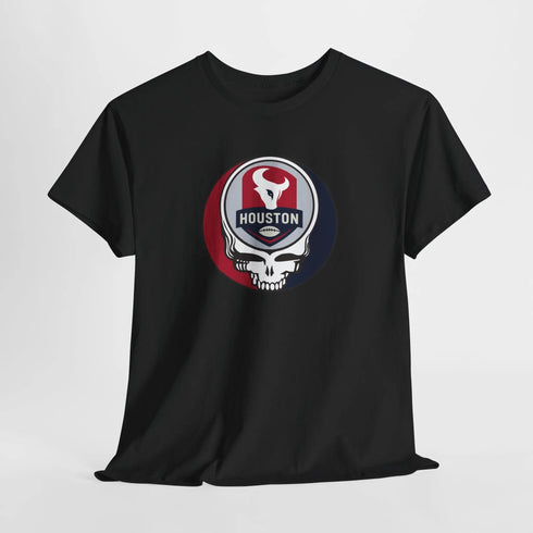 Grateful Dead - Houston Texans Stealie Unisex T-Shirt - NFL - StealieShop